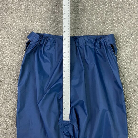 Vintage REI Gore-Tex Pants Men's Medium Tall Blue Waterproof Windbreaker Hiking - Picture 14 of 16